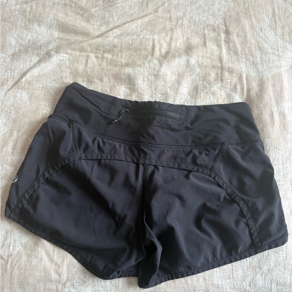 Women's Black Lululemon Shorts